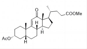 methyl 3α-acetoxy-12-oxo-5β-chol-9(11)-en-24-oate