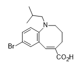 (E)-8-bromo-1-isobutyl-1,2,3,4-tetrahydrobenzo[b]azocine-5-carboxylic acid